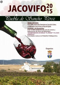 La Ruta del Vino Ribera del Guadiana Imagen. La Ruta del Vino Ribera del Guadiana participa en una nueva edición de Jacovifo 2015.