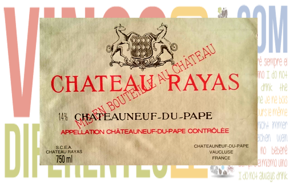Château Rayas 2006. Bodega Château Rayas. - VINOS DIFERENTES