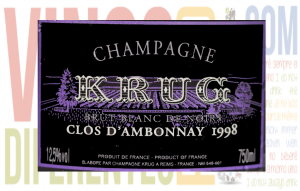 Imagen. Krug Clos D’Ambonnay 1998