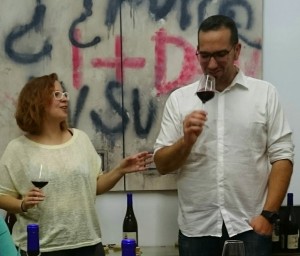 Alejandro Narváez y Rocío Áspera propietarios de Bodegas Forlong Foto de Alejandro Narváez y Rocío Áspera propietarios de Bodegas Forlong