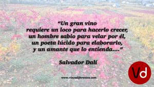 Salvador Dalí. Frases sobre vino