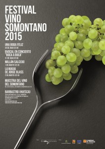 Del 30 de julio al 2 de agosto en Barbastro: Festival Vino Somontano 2015