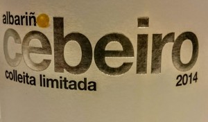 Imagen Albariño 2014: Cebeiro Colleita Limitada