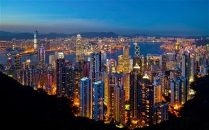 imagen hong kong. mercados asiáticos.