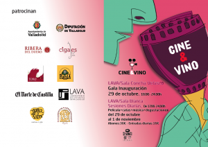 Imagen folleto Cine&Vino. DO Ribera del Duero 