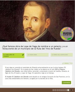 Ruta del Vino de Rueda Imagen. Juego en formato trivial de preguntas y respuestas relacionadas con el esoterismo. Ruta del Vino de Rueda