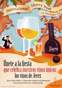 Imagen del cartel de la International Sherry Week