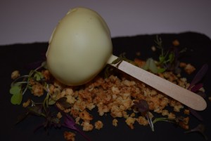 tierra del cigales Foto del pincho más original de Tierra del Cigales ha sido “Cake Pops de morcilla” realizado por el Restaurante La Dama de la Motilla