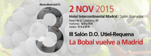 La uva Bobal La uva Bobal vuelve a Madrid