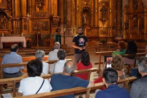 Imagen. Visita Iglesia, Día Europeo del Enoturismo. Ruta del Vino Cigales 