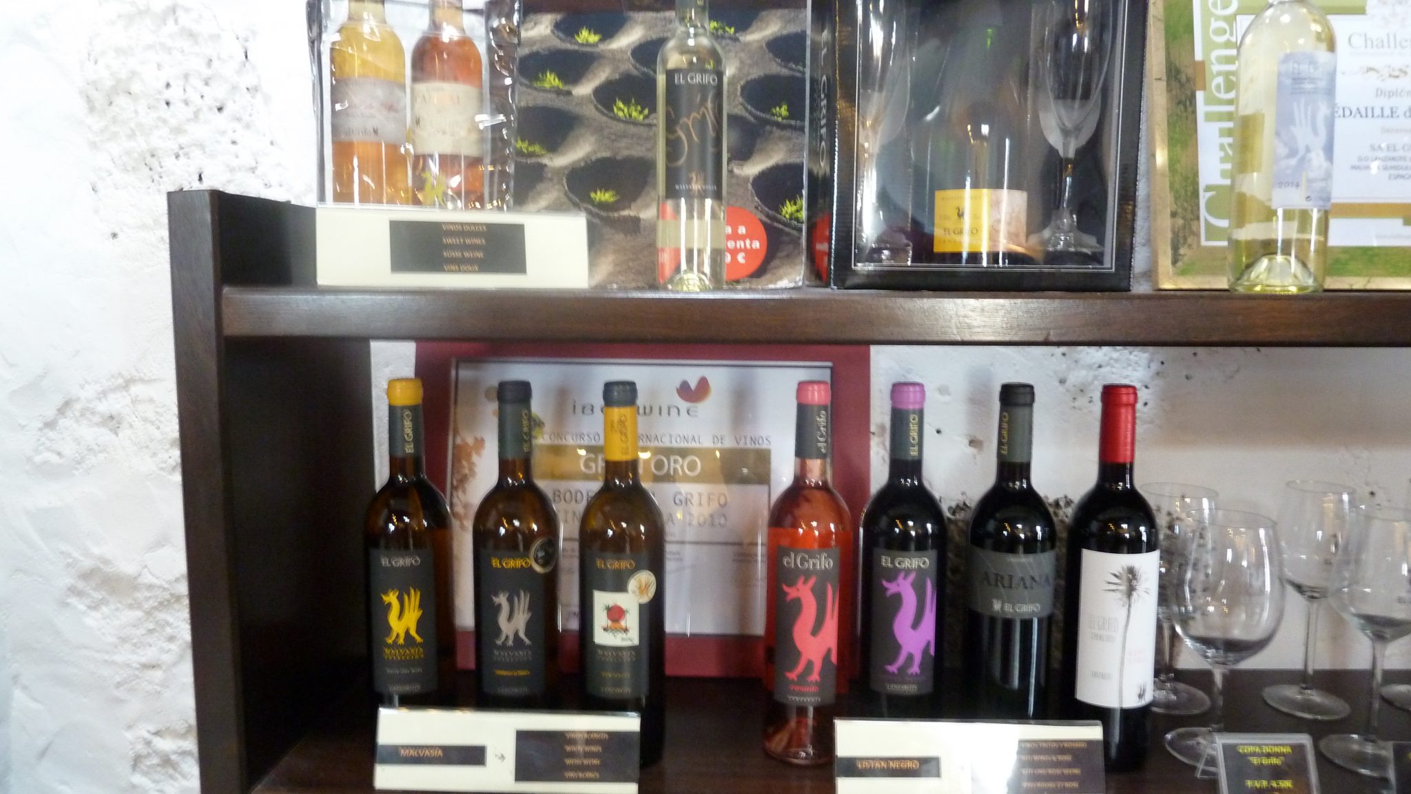 Bodegas El Grifo, 240 años elaborando vino en Lanzarote.