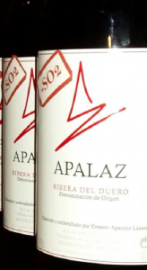 Bodega Apalaz Vigneron Imagen. Apalaz sin Sulfitos 2014. Primer vino sin sulfitos de la Ribera del Duero. Bodega Apalaz Vigneron
