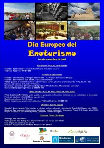 Imagen. Cartel cultura, Día Europeo del Enoturismo. Ruta del Vino Cigales 