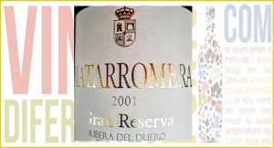 Matarromera Imagen. Matarromera Gran Reserva 2001