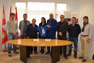 cigales Imagen. La Ruta del Vino Cigales y el Balonmano Atlético Valladolid firman un convenio de colaboración