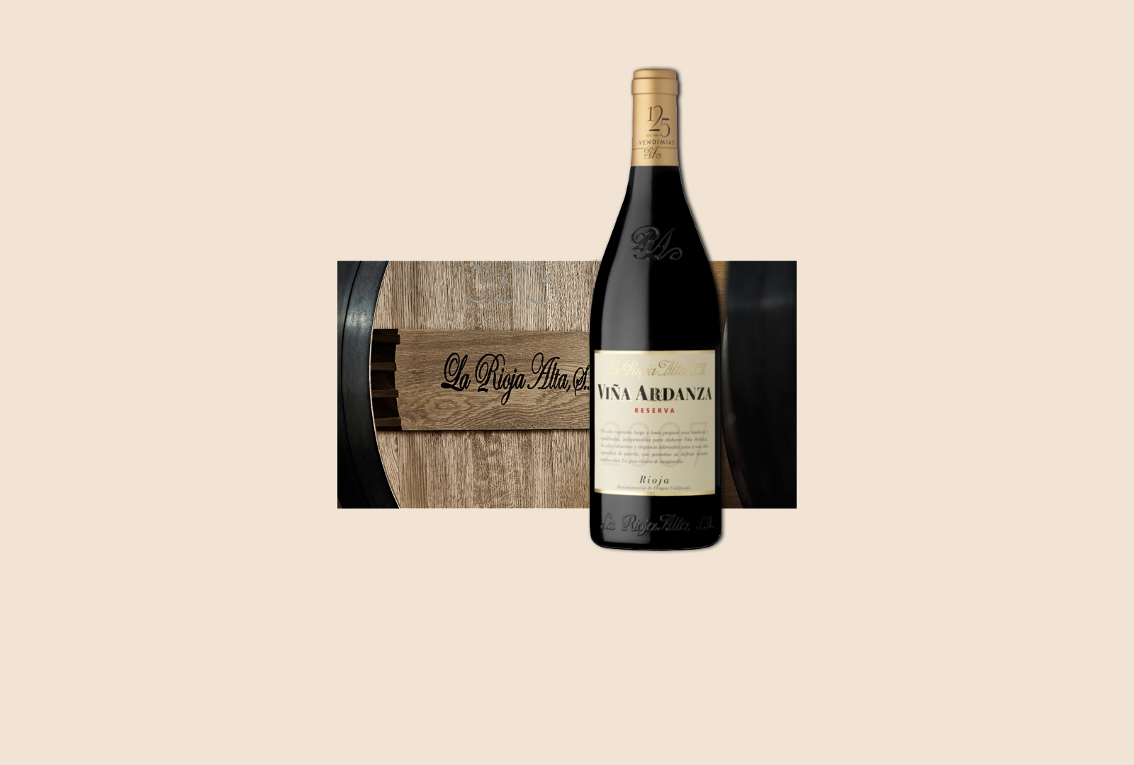 Viña Ardanza, un vino reserva de gran calidad. Rioja Alta.