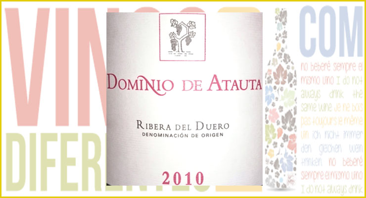 Dominio de Atauta 2010. D.O. Ribera del Duero. - VINOS DIFERENTES