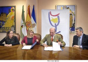 Convenio de colaboración de Vinoble 2016 con el Ayuntamiento de Jerez Convenio de colaboración de Vinoble 2016 con el Ayuntamiento de Jerez