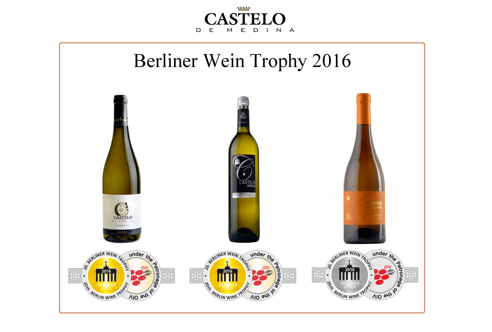 Bodegas Castelo de Medina en el Berliner Wein Trophy 2016. - VINOS DIFERENTES