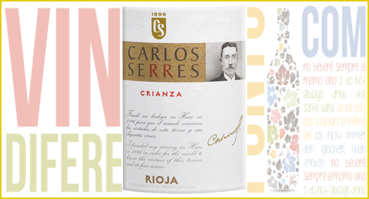 Carlos Serres Crianza 2010. Un crianza de corte tradicional. - VINOS DIFERENTES