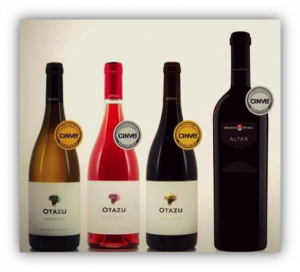 Los vinos de Bodega Otazu premiados en los concursos de Prowein, CINVE y Mundus Vini 2016