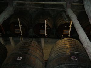 Quinta do Noval (II) Imagen. Sala de crianza en la Quinta do Noval.