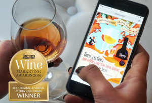 nternational Sherry Week gana el premio a la Mejor Campaña Digital y de Redes Sociales 2015 de los Drinks International Awards nternational Sherry Week gana el premio a la Mejor Campaña Digital y de Redes Sociales 2015 de los Drinks International Awards