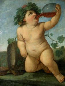 Guido Reni - “El pequeño Baco” (1637-1638, óleo sobre lienzo, 72 x 56 cm, Gemäldegalerie Alte Meister, Dresde) Guido Reni - “El pequeño Baco” (1637-1638, óleo sobre lienzo, 72 x 56 cm, Gemäldegalerie Alte Meister, Dresde)