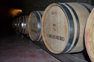 Bodega Carlos Moro abre sus puertas al enoturismo. barricas carlos moro