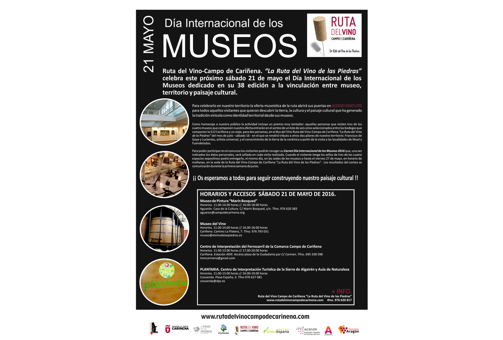 Día internacional de los museos. - VINOS DIFERENTES