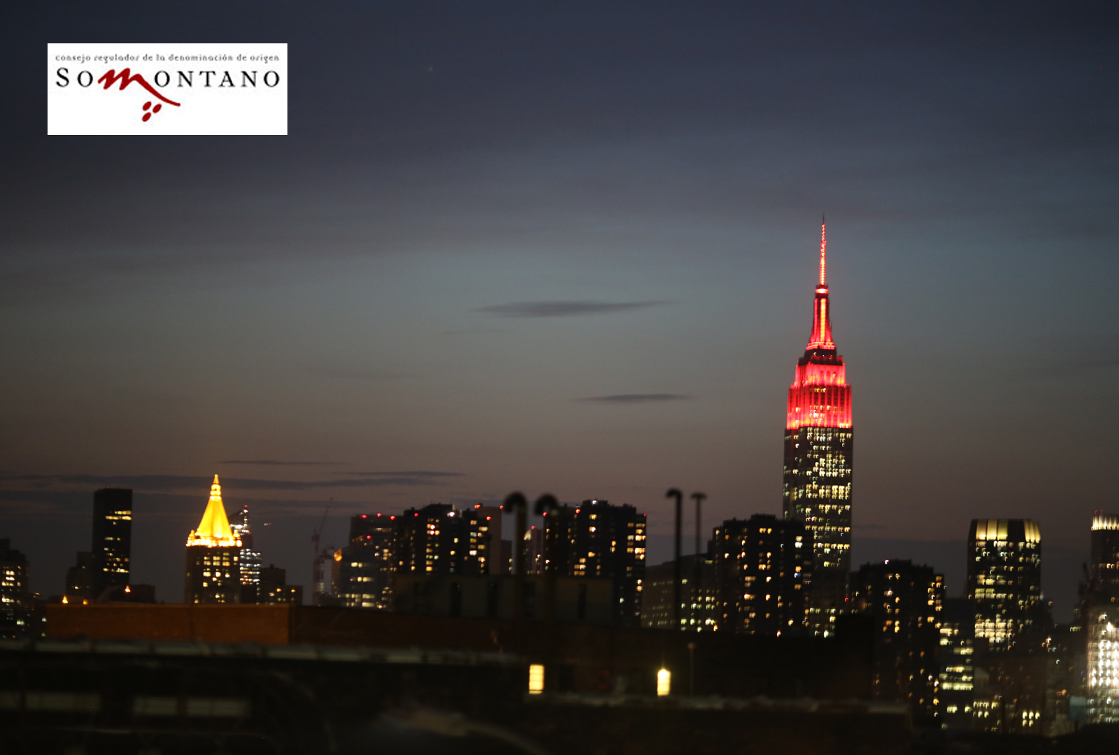 La D.O. Somontano en los cielos de Nueva York. - VINOS DIFERENTES