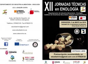 XII Jornadas Técnicas en Enología XII Jornadas Técnicas en Enología