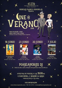 Cine de verano en Bodegas Franco Españolas Cine de verano en Bodegas Franco Españolas
