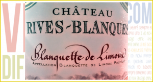 Blanquette de Limoux 2012. Château Rives-Blanques. Blanquette de Limoux 2012. Château Rives-Blanques.