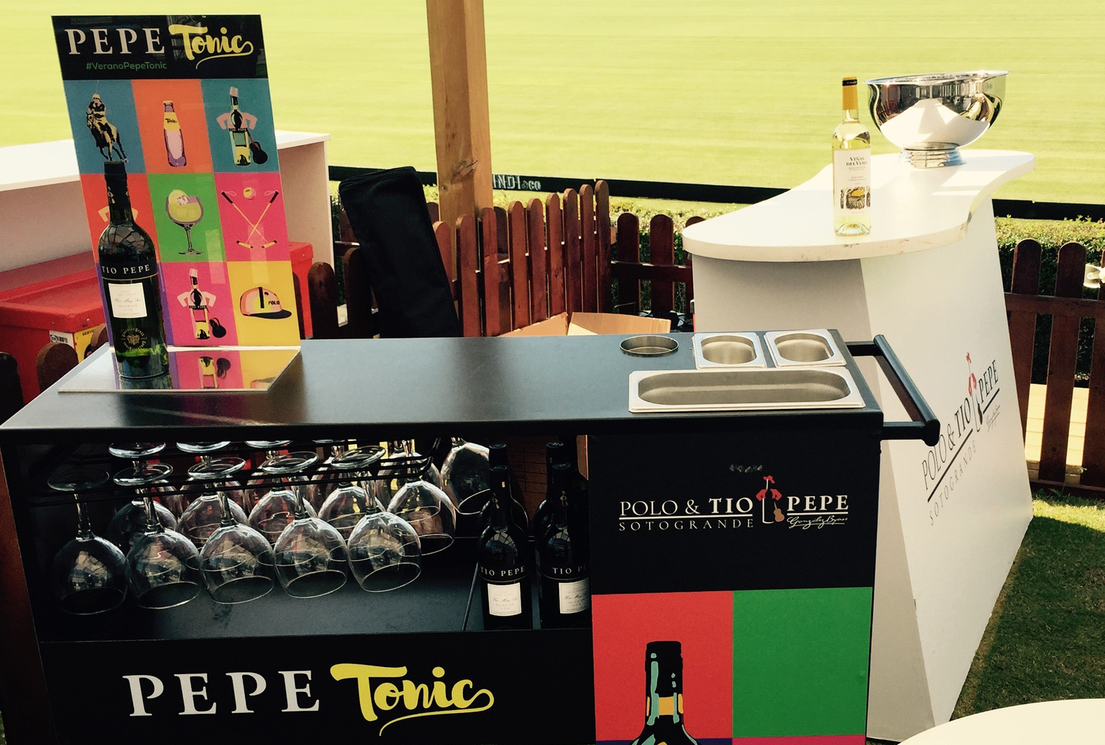 Tío Pepe vino oficial del Torneo Polo Club Sotogrande.