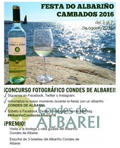 Condes de Albarei celebra su II Concurso Fotográfico de la Fiesta del Albariño en Redes Sociales Condes de Albarei celebra su II Concurso Fotográfico de la Fiesta del Albariño en Redes Sociales