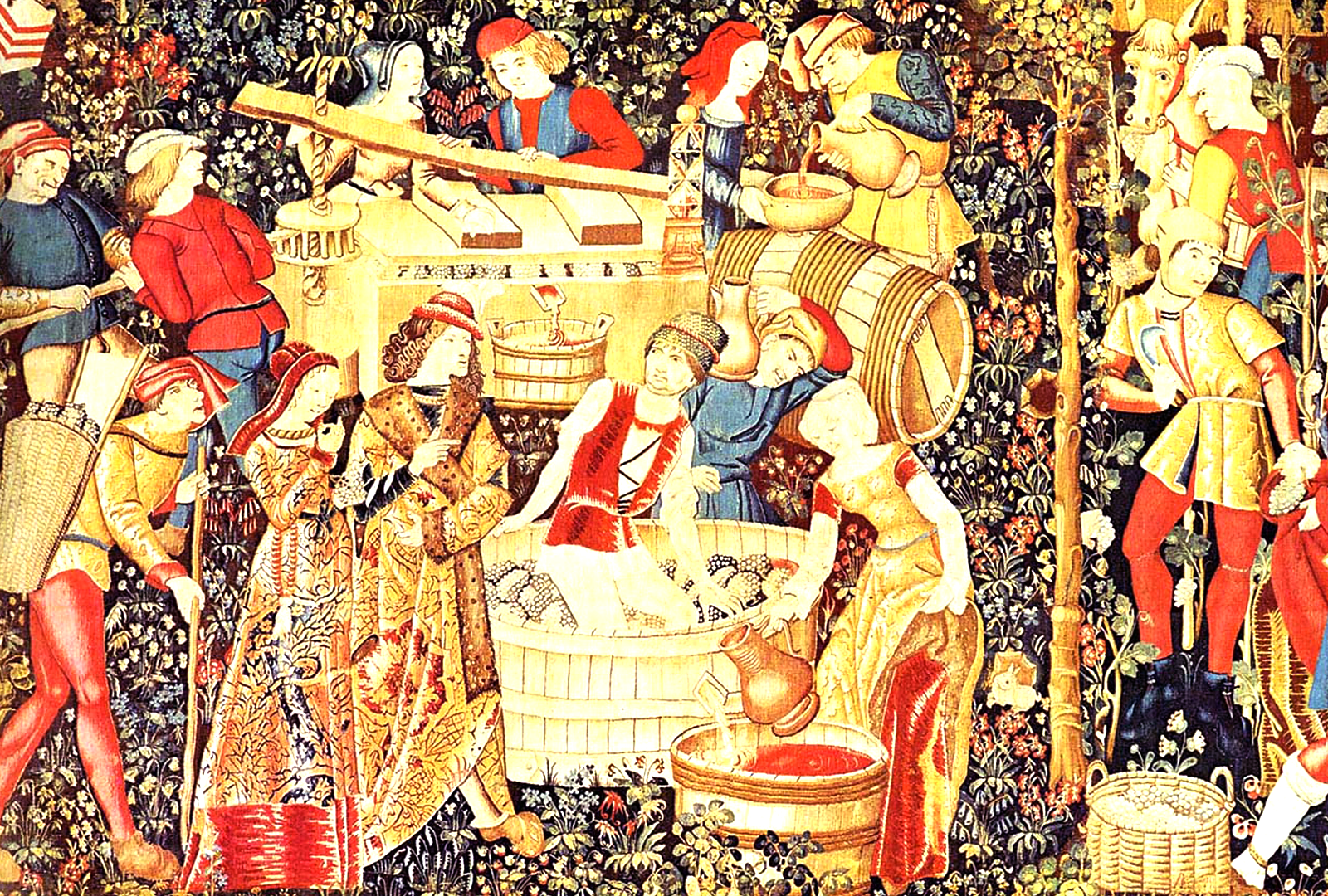 Historia del Vino durante la Edad Media. - VINOS DIFERENTES