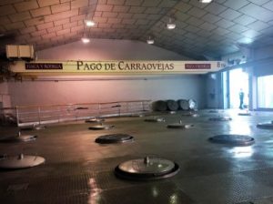 Depósitos de acero inoxidable. Bodega Pago de Carrraovejas Depósitos de acero inoxidable. Bodega Pago de Carrraovejas