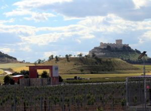 Vistas panorámicas al valle y al castillo de Peñafiel. Vistas panorámicas al valle y al castillo de Peñafiel.