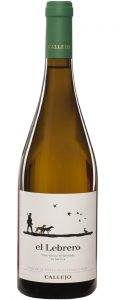 Vino blanco El Lebrero 2015.