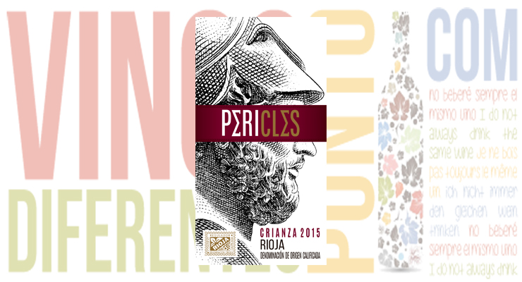 Pericles 2015, vino tinto crianza DOCa Rioja, de Corporación Vinoloa.