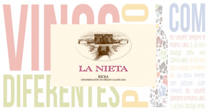 Vino tinto La Nieta 2015.