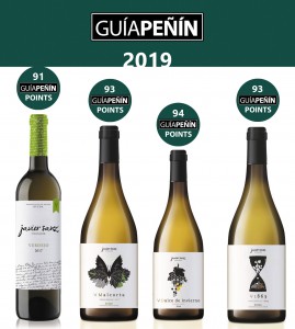 Javier Sanz Viticultor destaca de nuevo en la Guía Peñín. Javier Sanz Viticultor destaca de nuevo en la Guía Peñín.